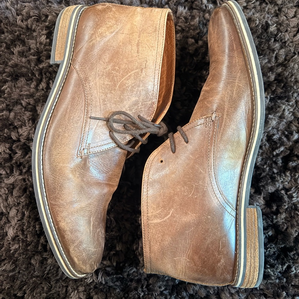 Alfani Men's Jason Brown Ankle Boots Shoes Men’s size 12